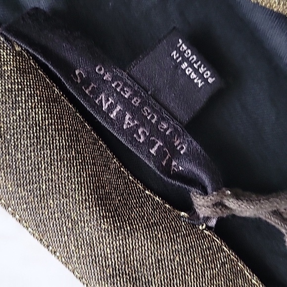 All Saints NWT Dari Sparkle One-Shoulder Minidress - Picture 9 of 12